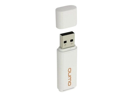USB Флеш QUMO 64GB Optiva 01 White